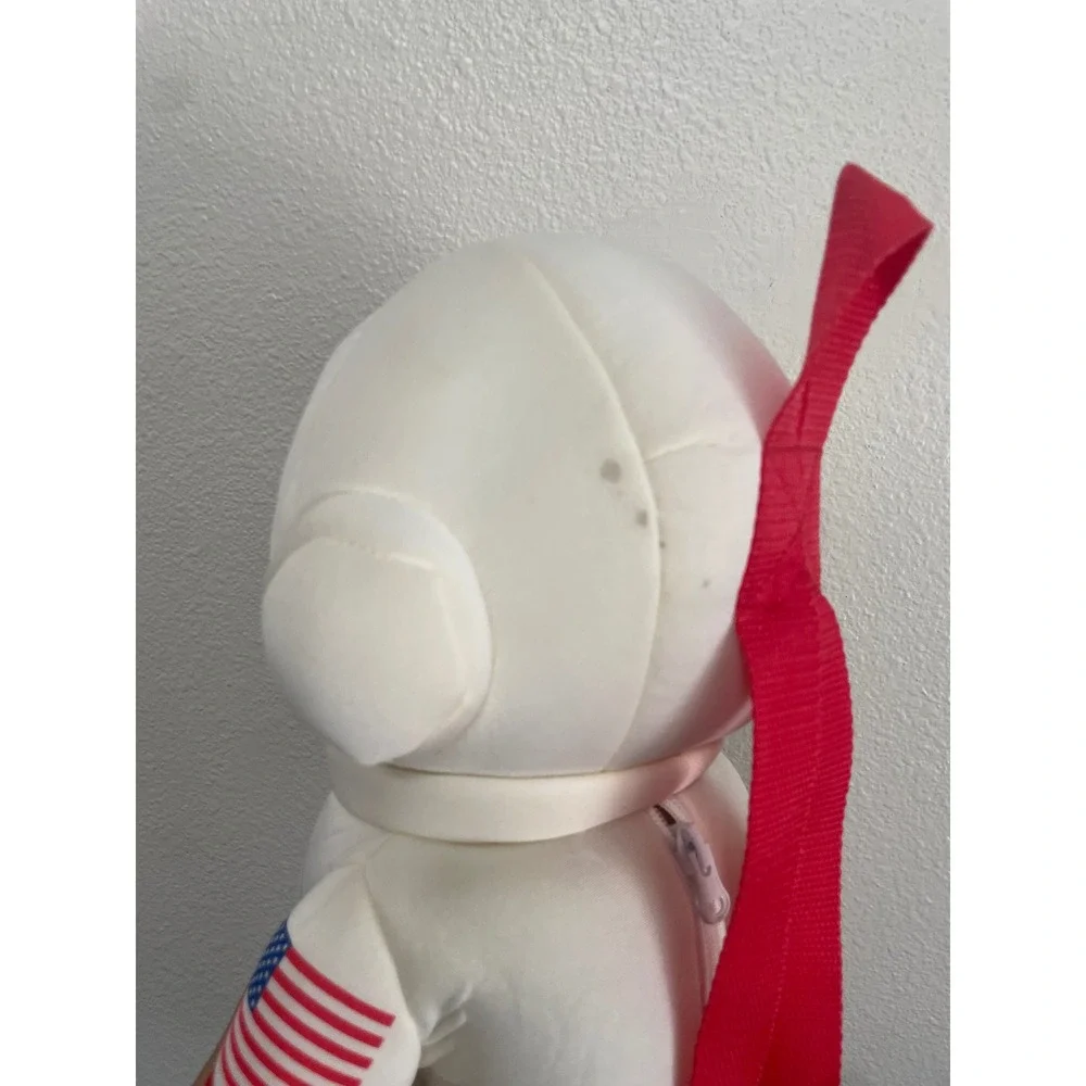 NASA Astronaut Plush Backpack Kids White Gold‎ Spaceman 21in Adventure Planet